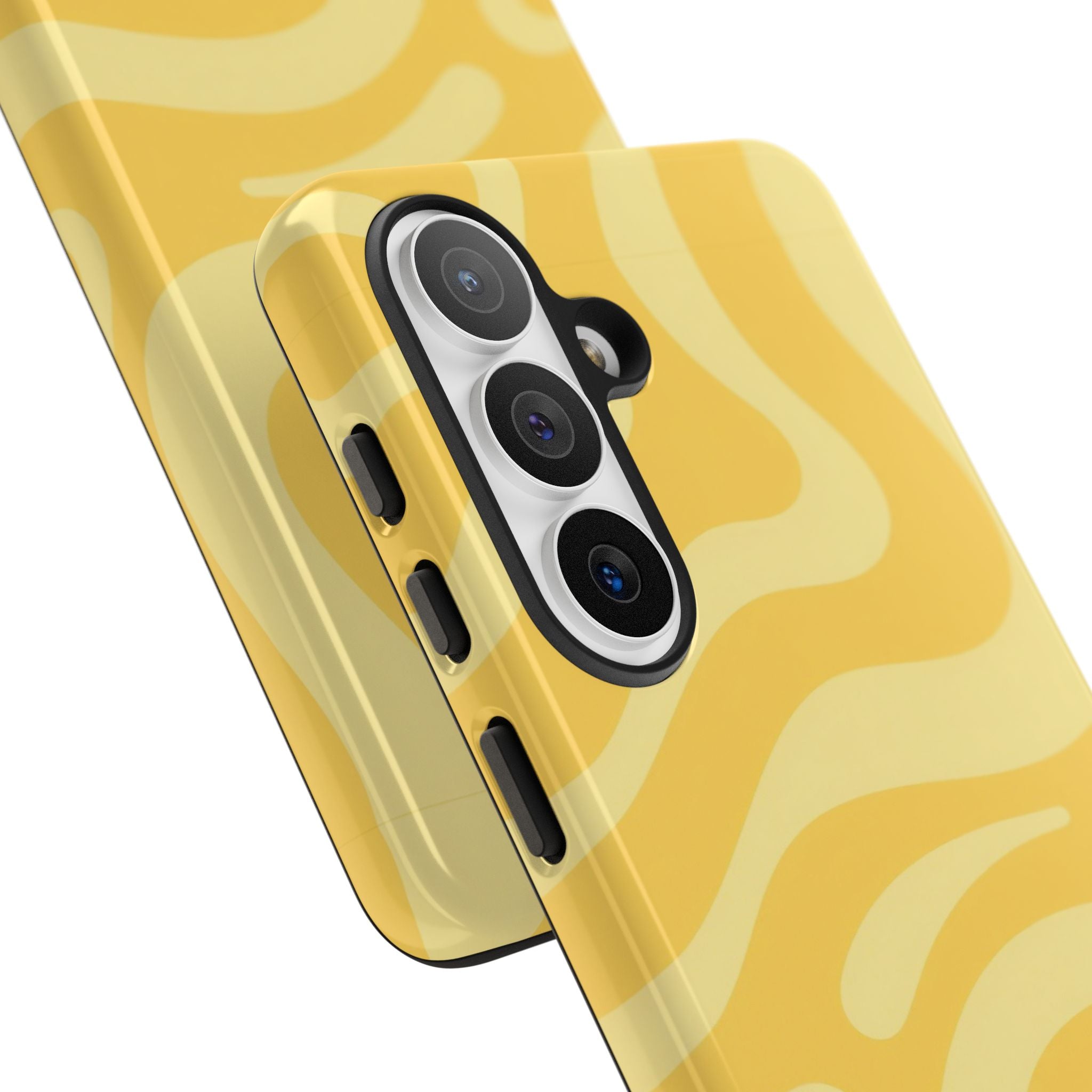 Yellow Retro Swirl Case