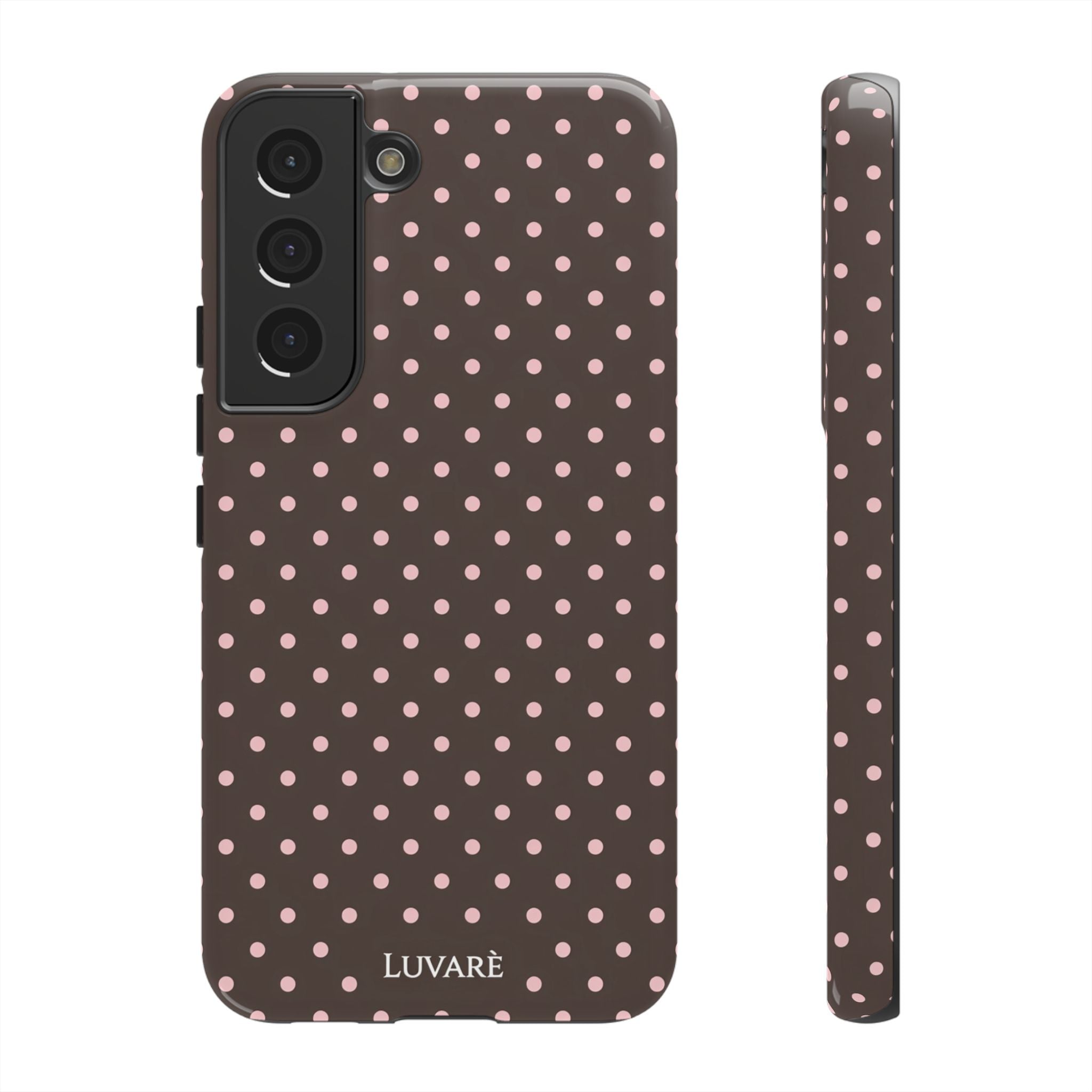 Brown Polka Dot Phone Case
