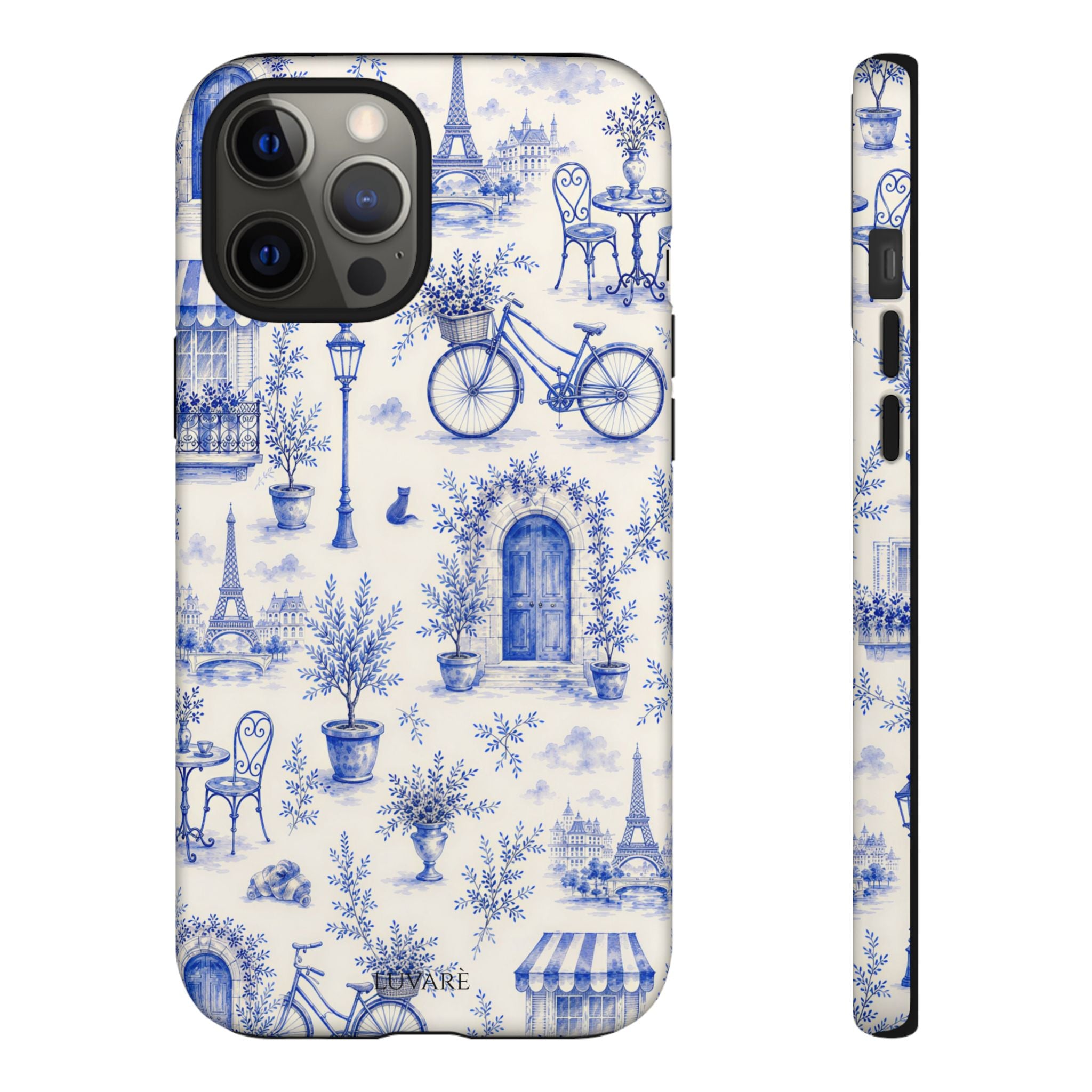 Paris Blue Toile Case
