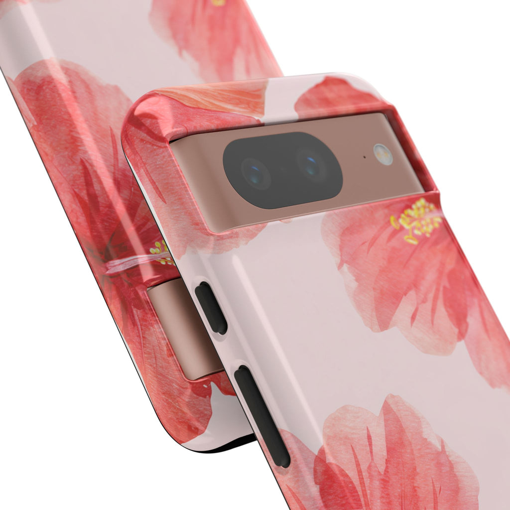 Watercolour Island Floral Hibiscus Case