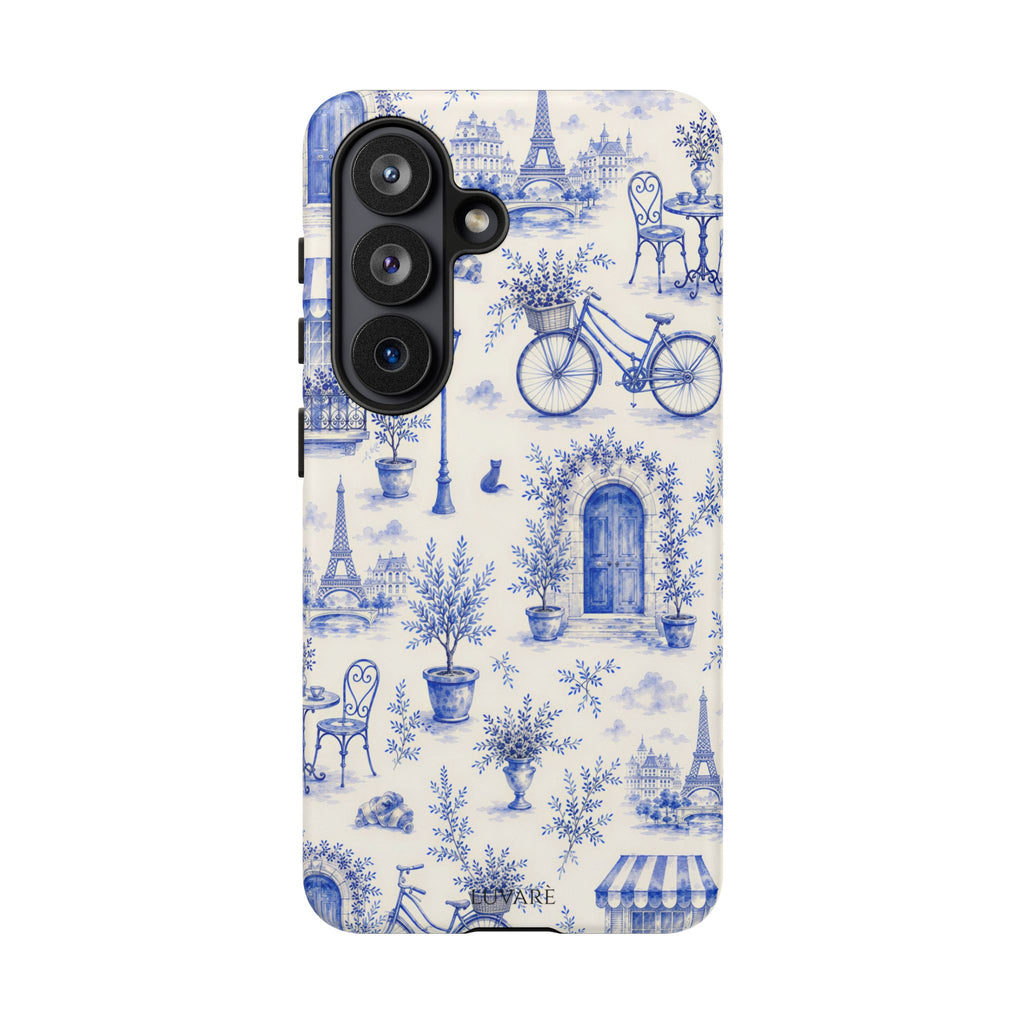 Paris Blue Toile Case