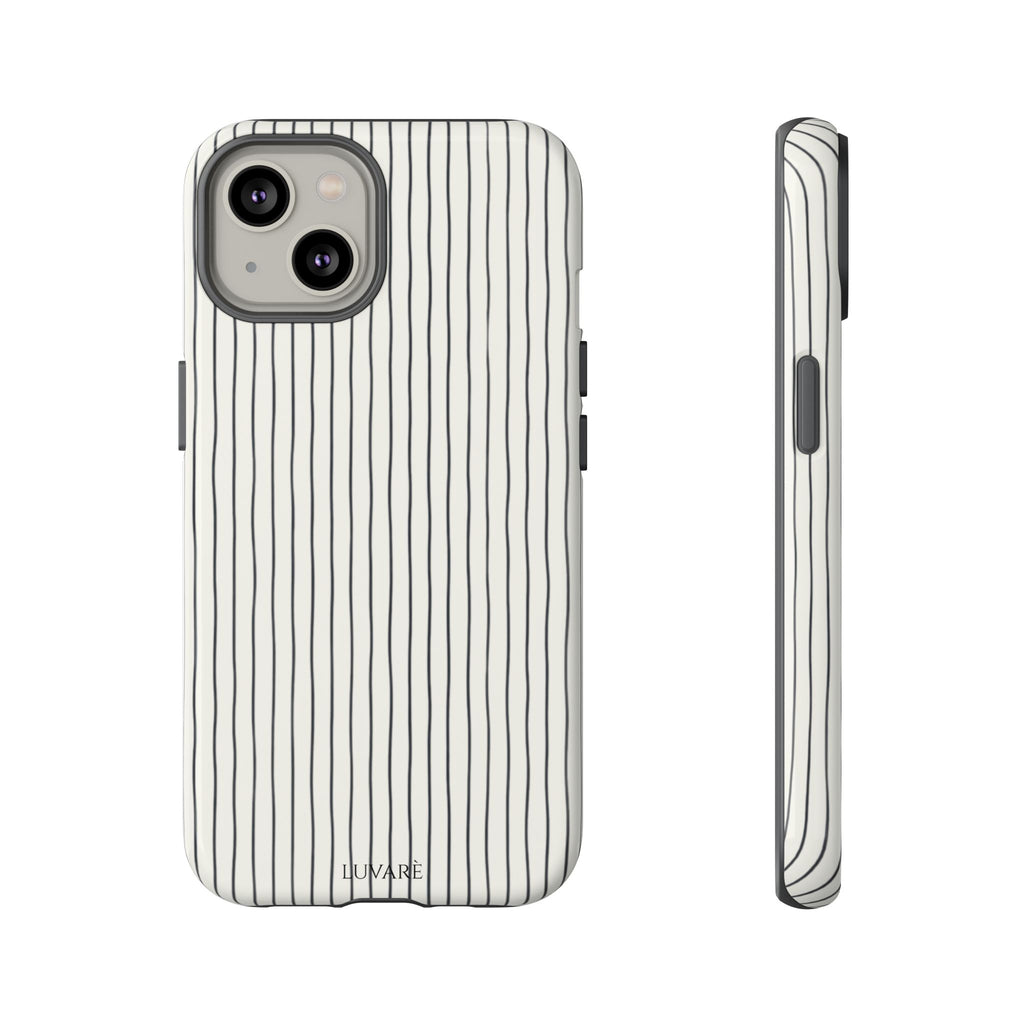Black Pinstripe Case