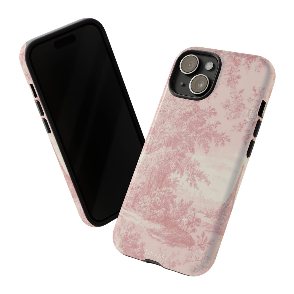 Pink Vintage Toile Case