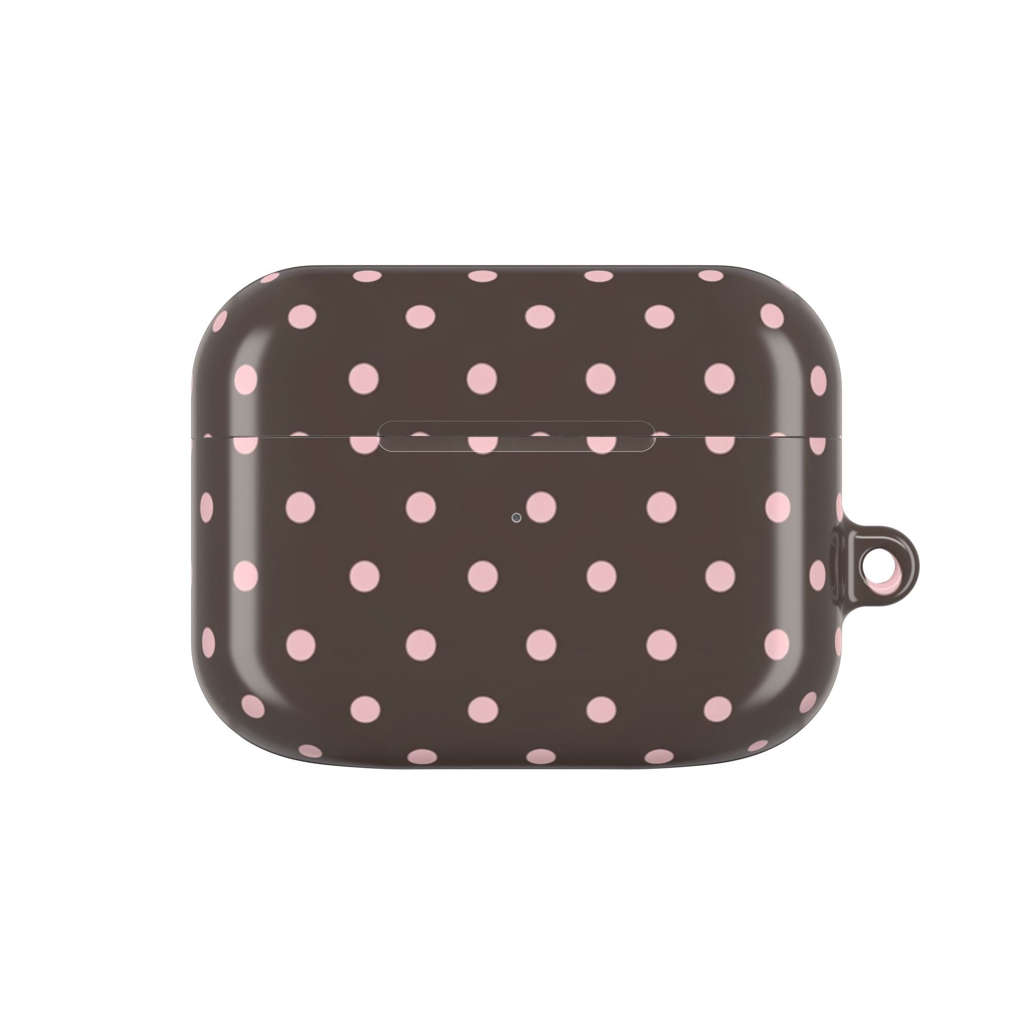 Brown Polka Dot AirPod Case