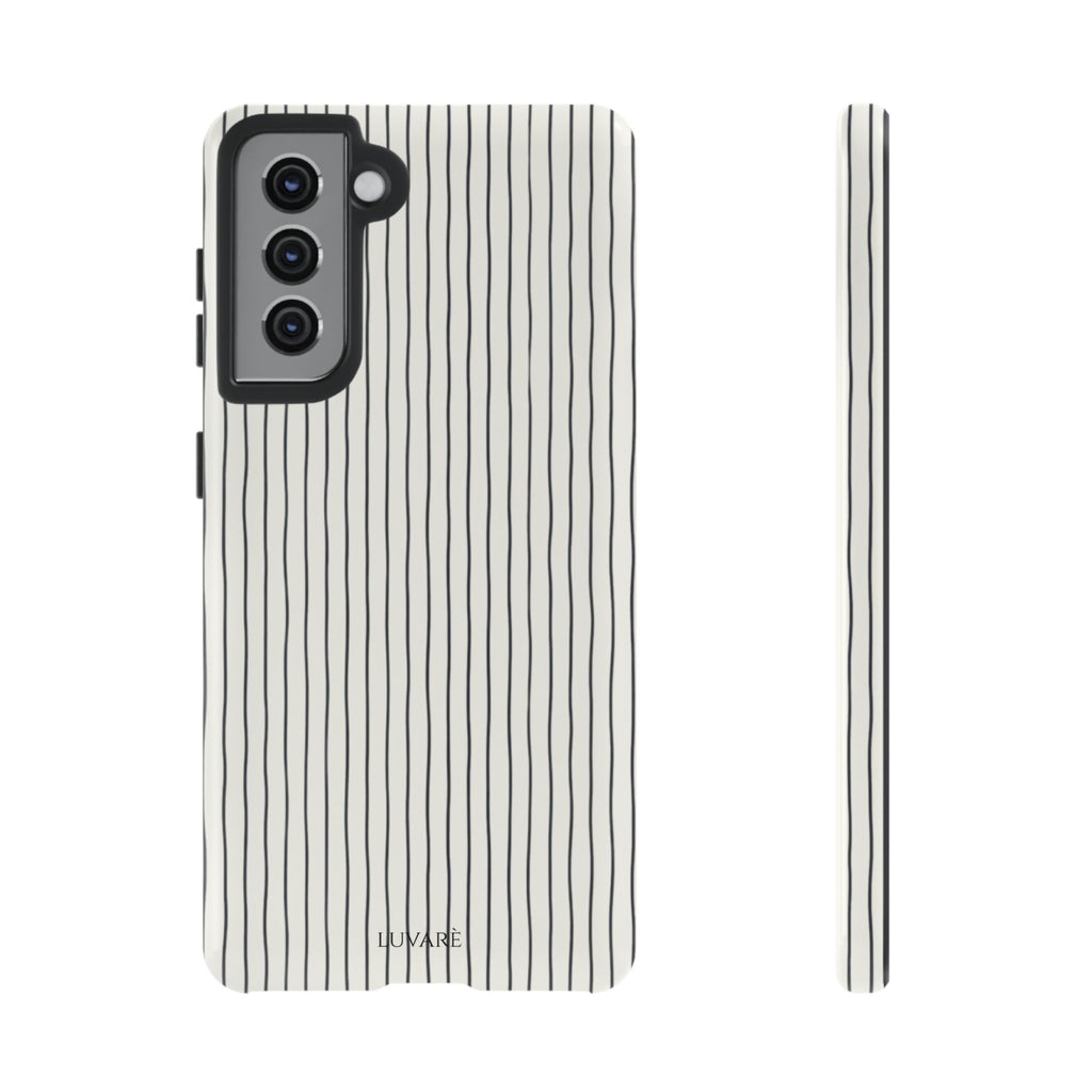 Black Pinstripe Case