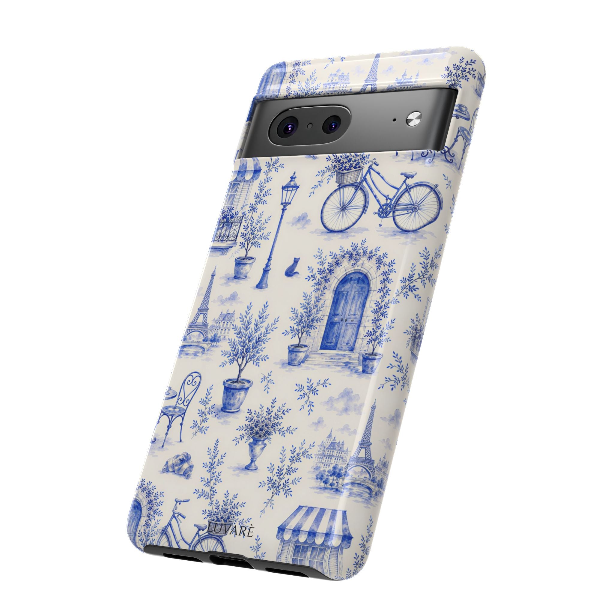 Paris Blue Toile Case