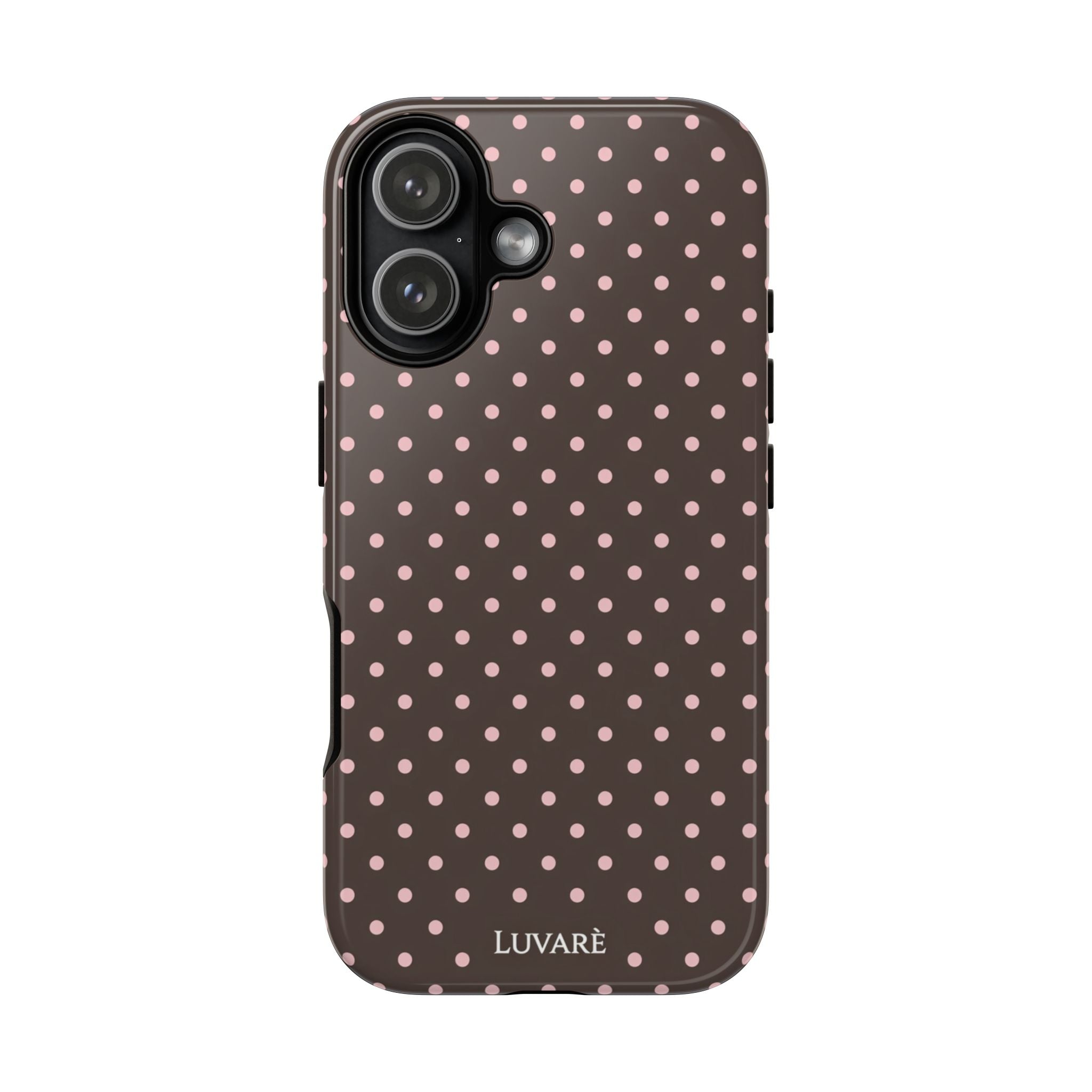 Brown Polka Dot Phone Case