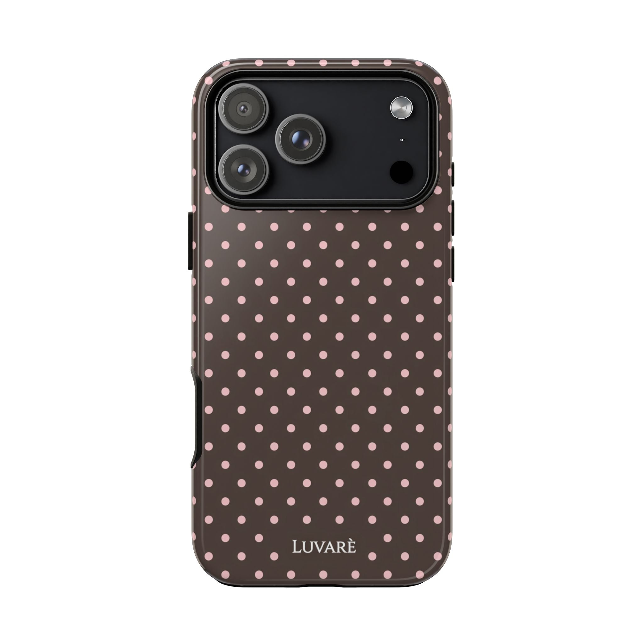 Brown Polka Dot Phone Case