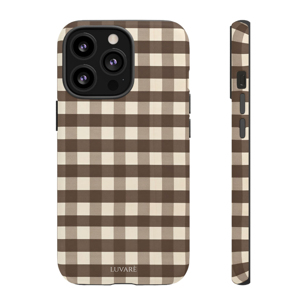 Brown Buffalo Plaid Case