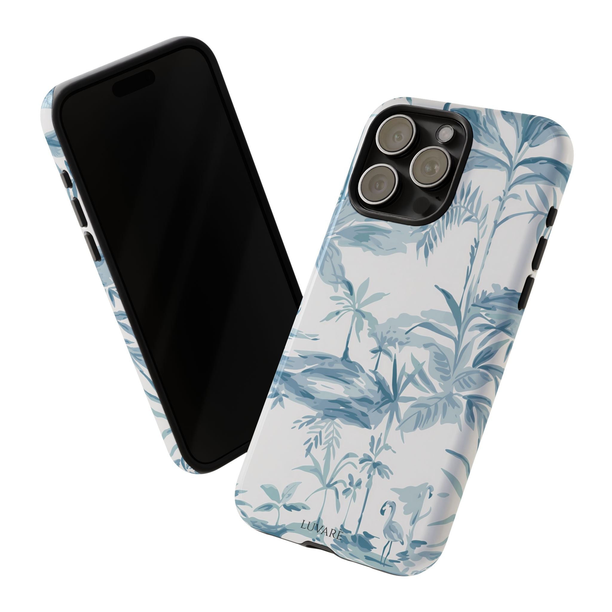 Tropical Palm Toile Case