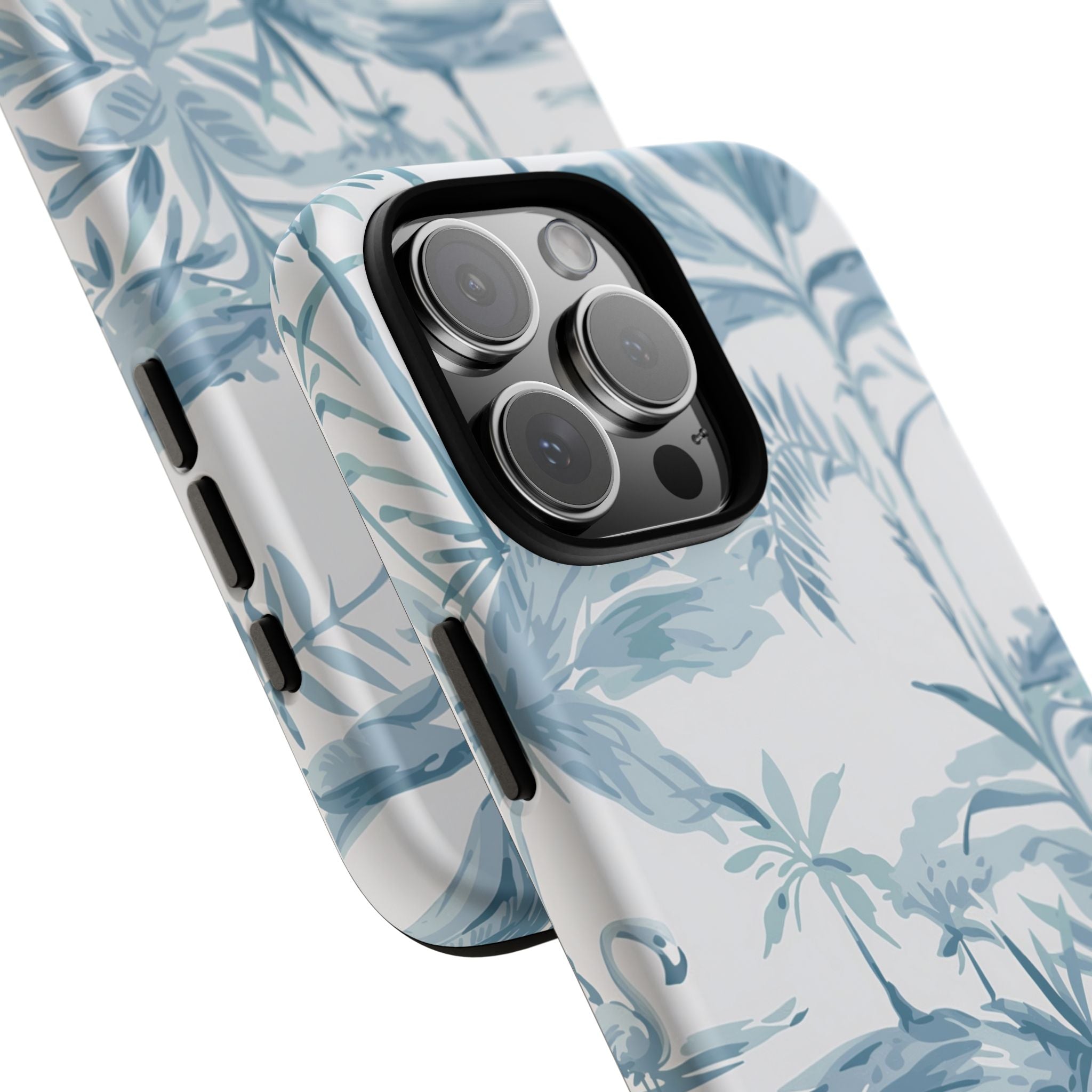 Tropical Palm Toile Case