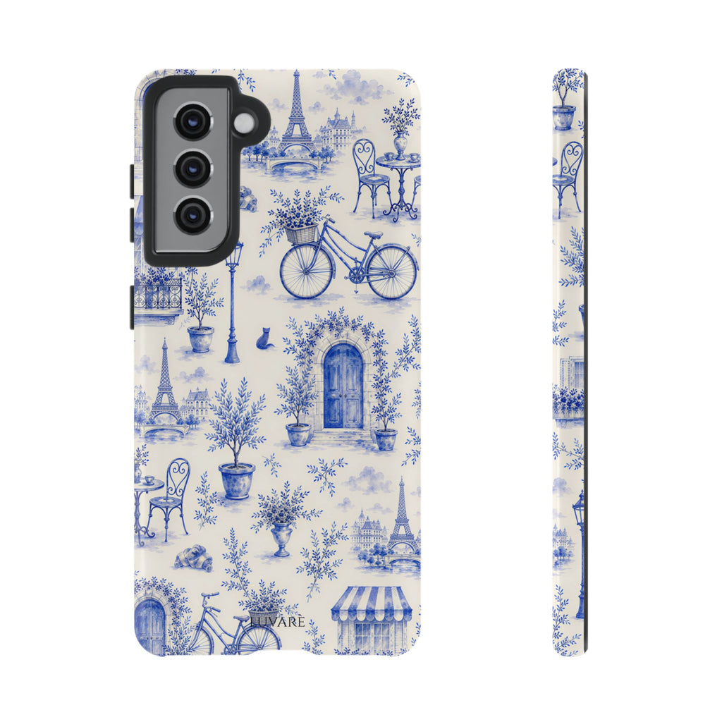 Paris Blue Toile Case