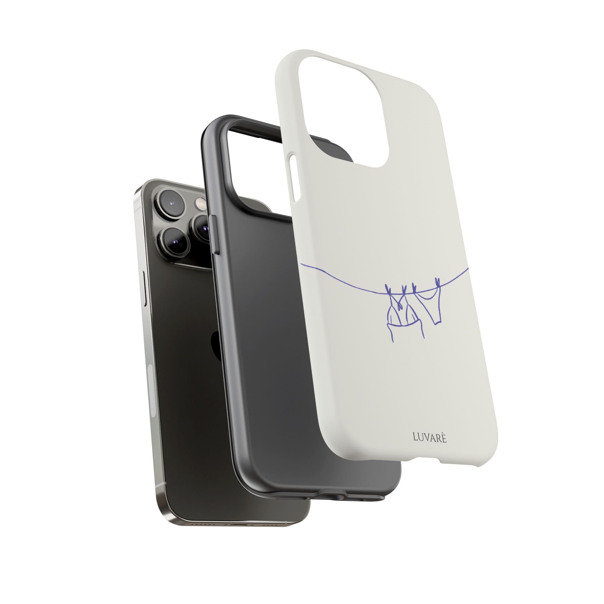 Blue Line Bikini Case