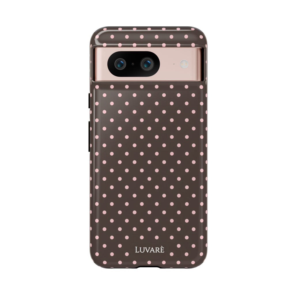 Brown Polka Dot Phone Case