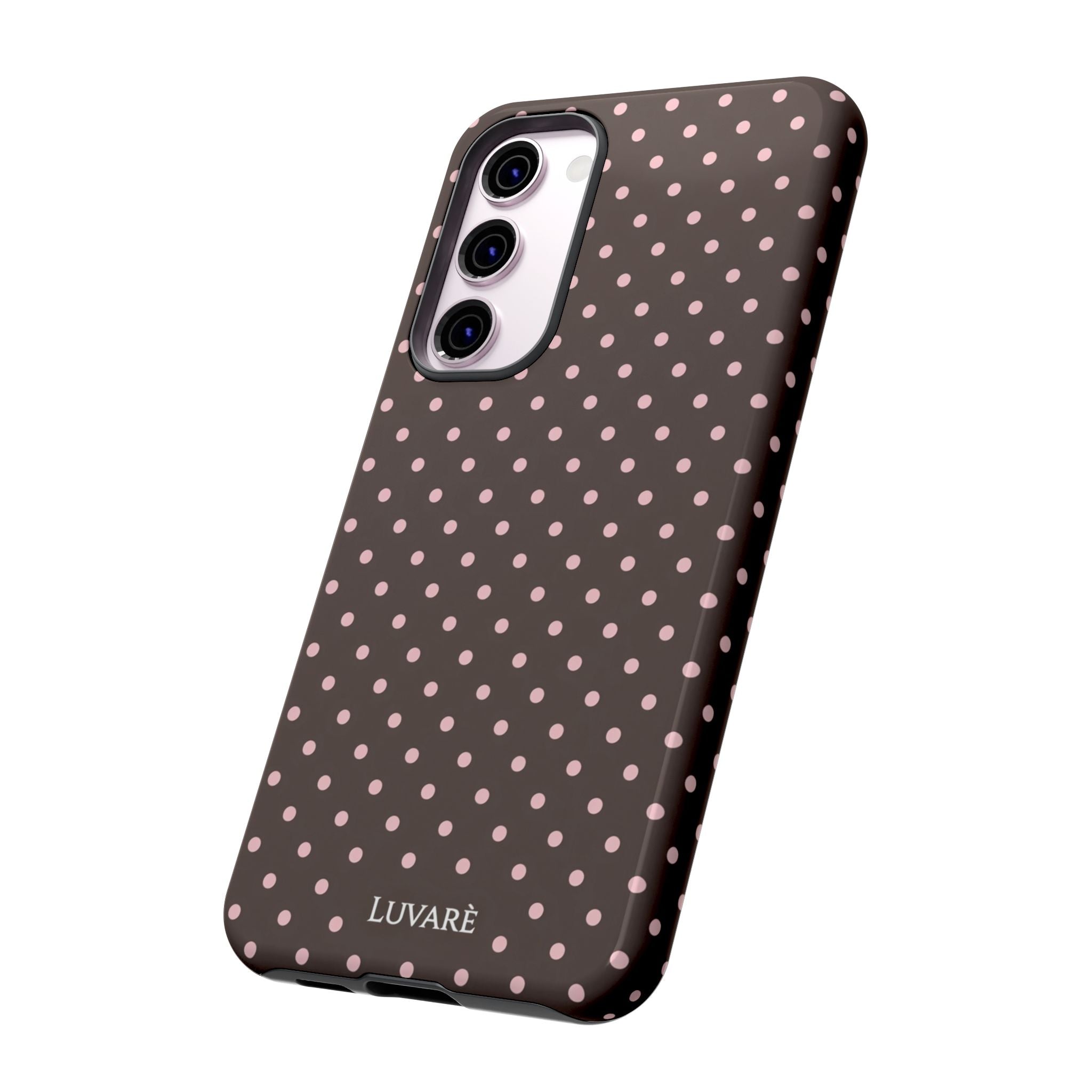 Brown Polka Dot Phone Case