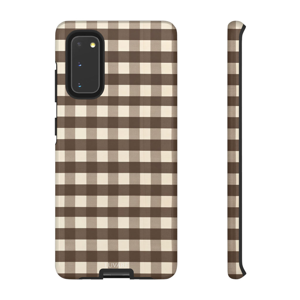 Brown Buffalo Plaid Case