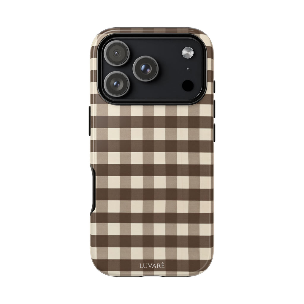 Brown Buffalo Plaid Case