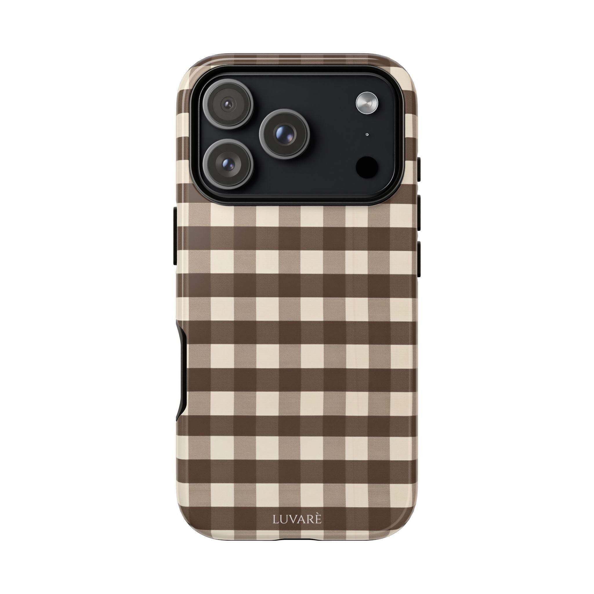 Brown Buffalo Plaid Case