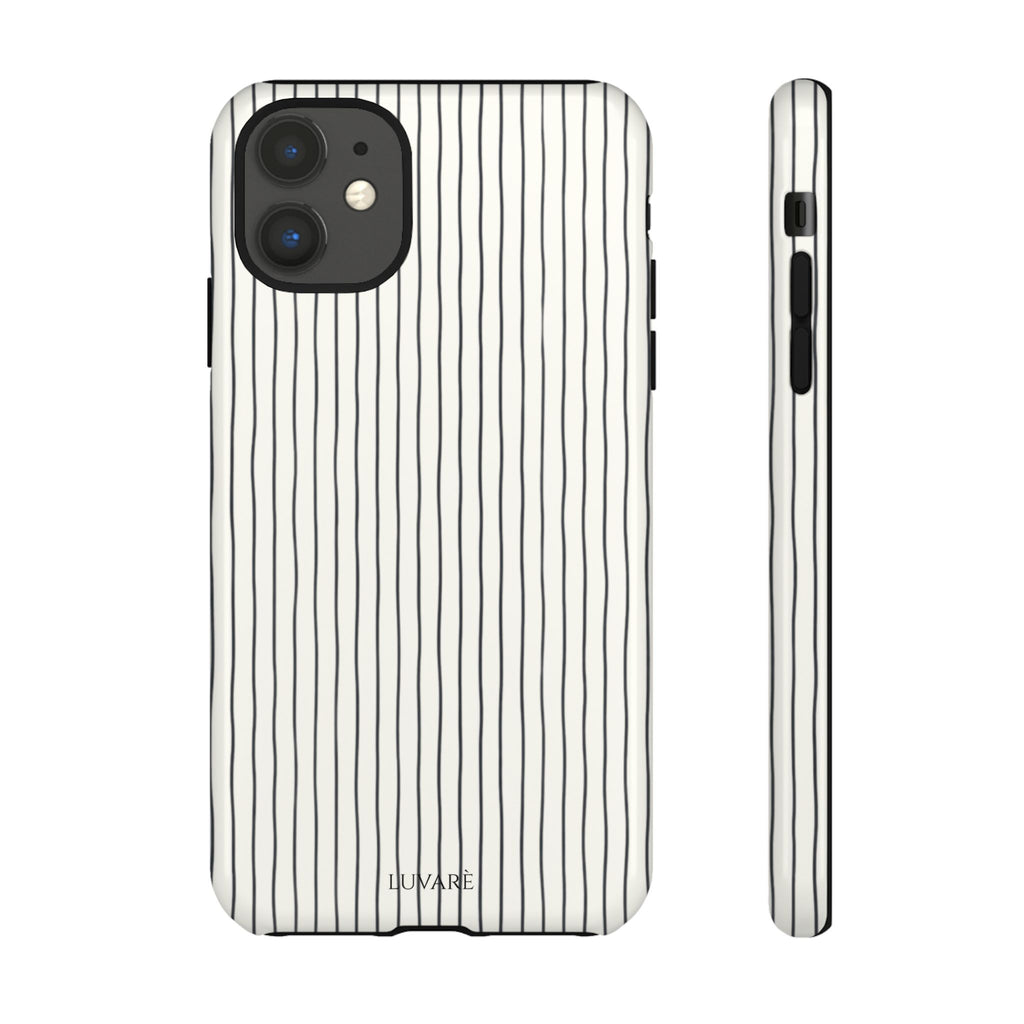 Black Pinstripe Case
