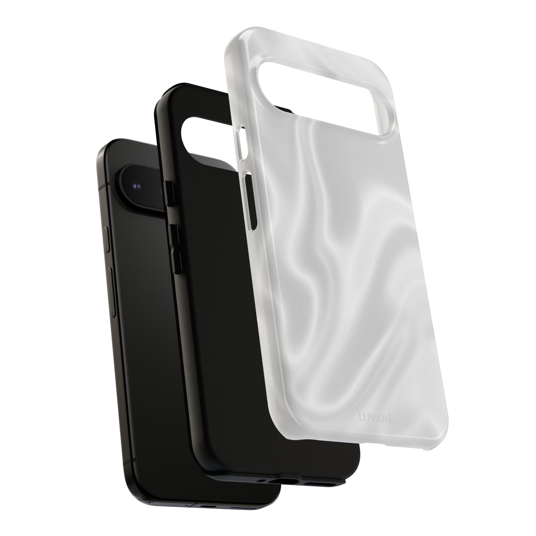 Pearl Marble Tough Phone Case — Durable Slim Impact Protection
