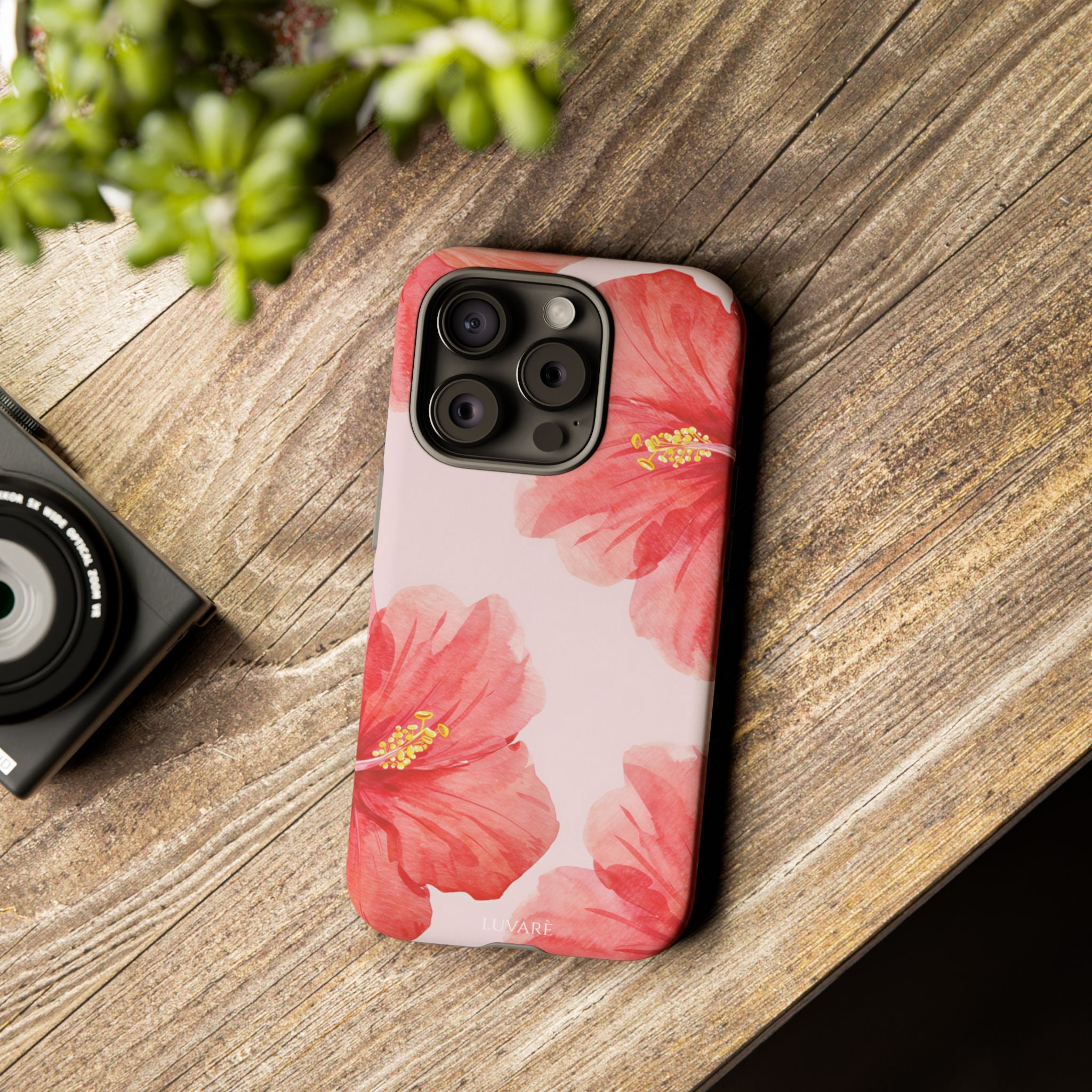 Watercolour Island Floral Hibiscus Case