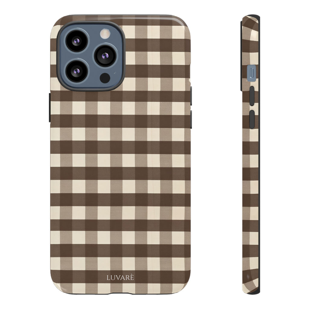 Brown Buffalo Plaid Case