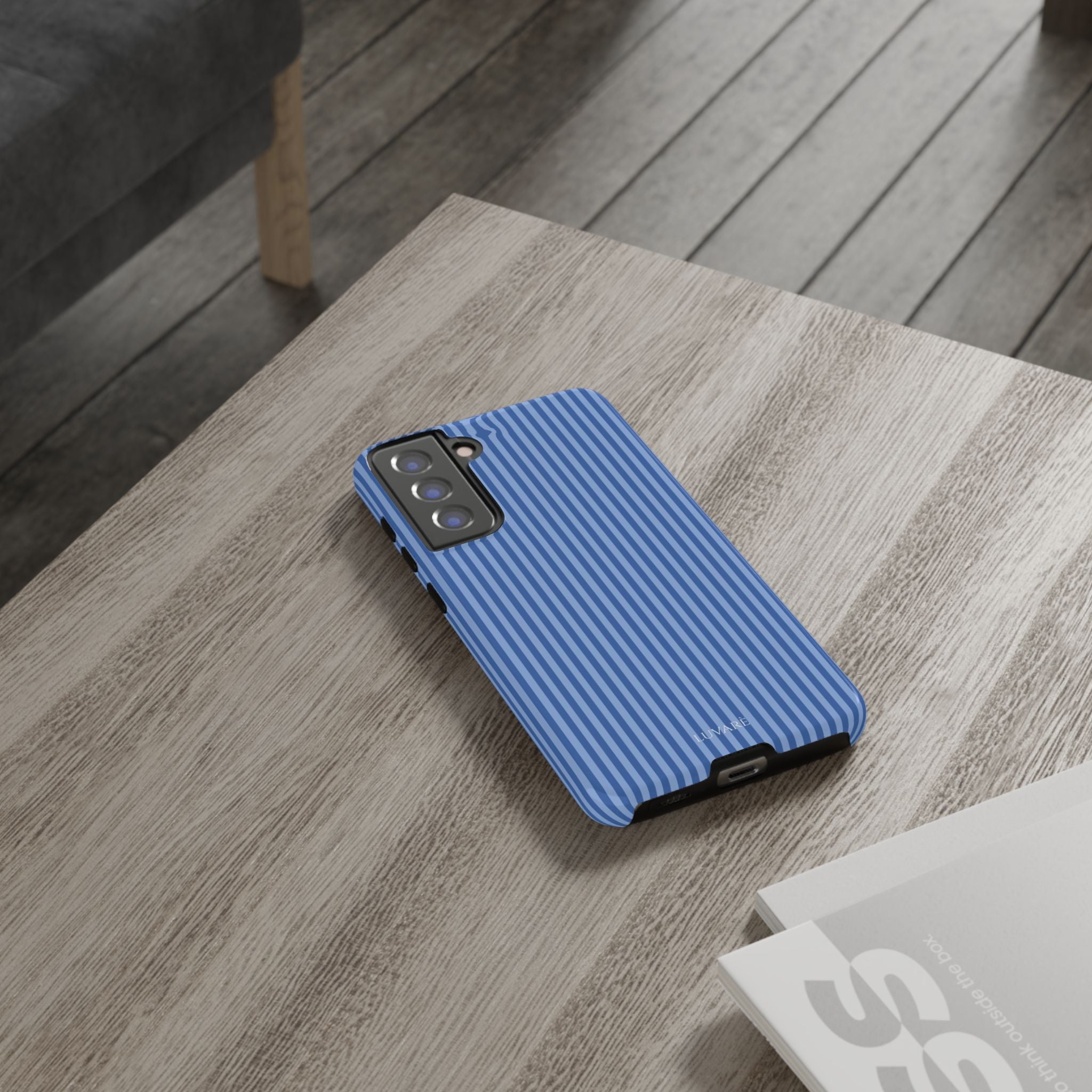 Blue Striped Case
