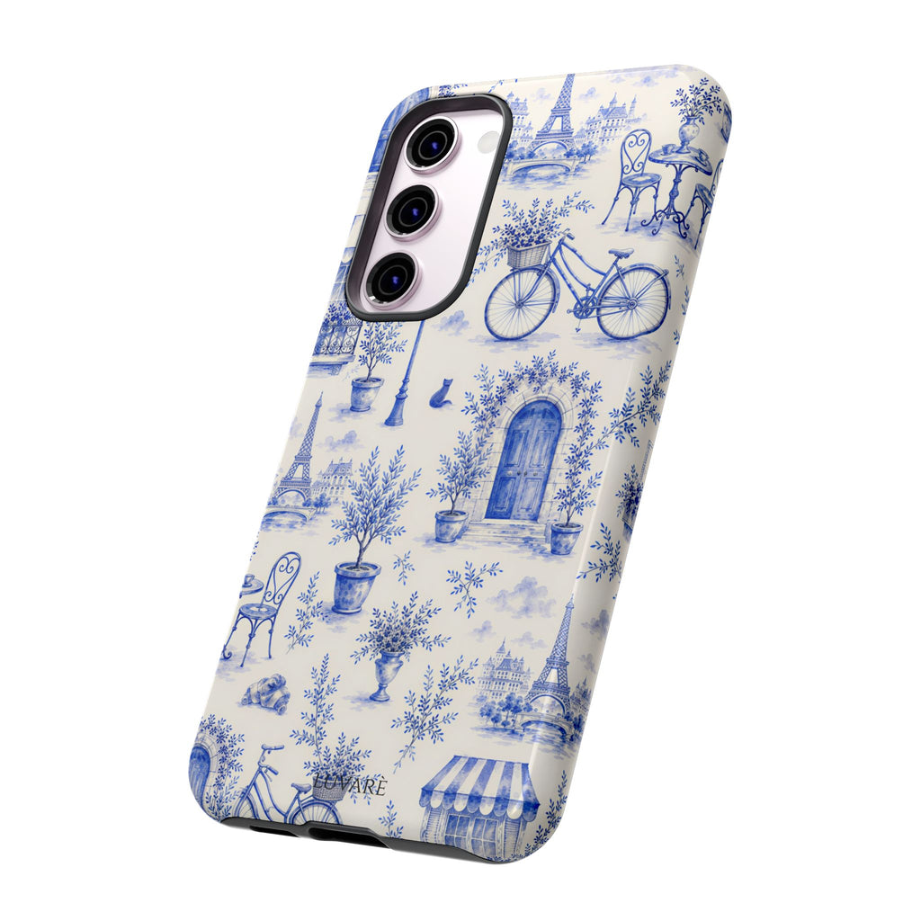 Paris Blue Toile Case