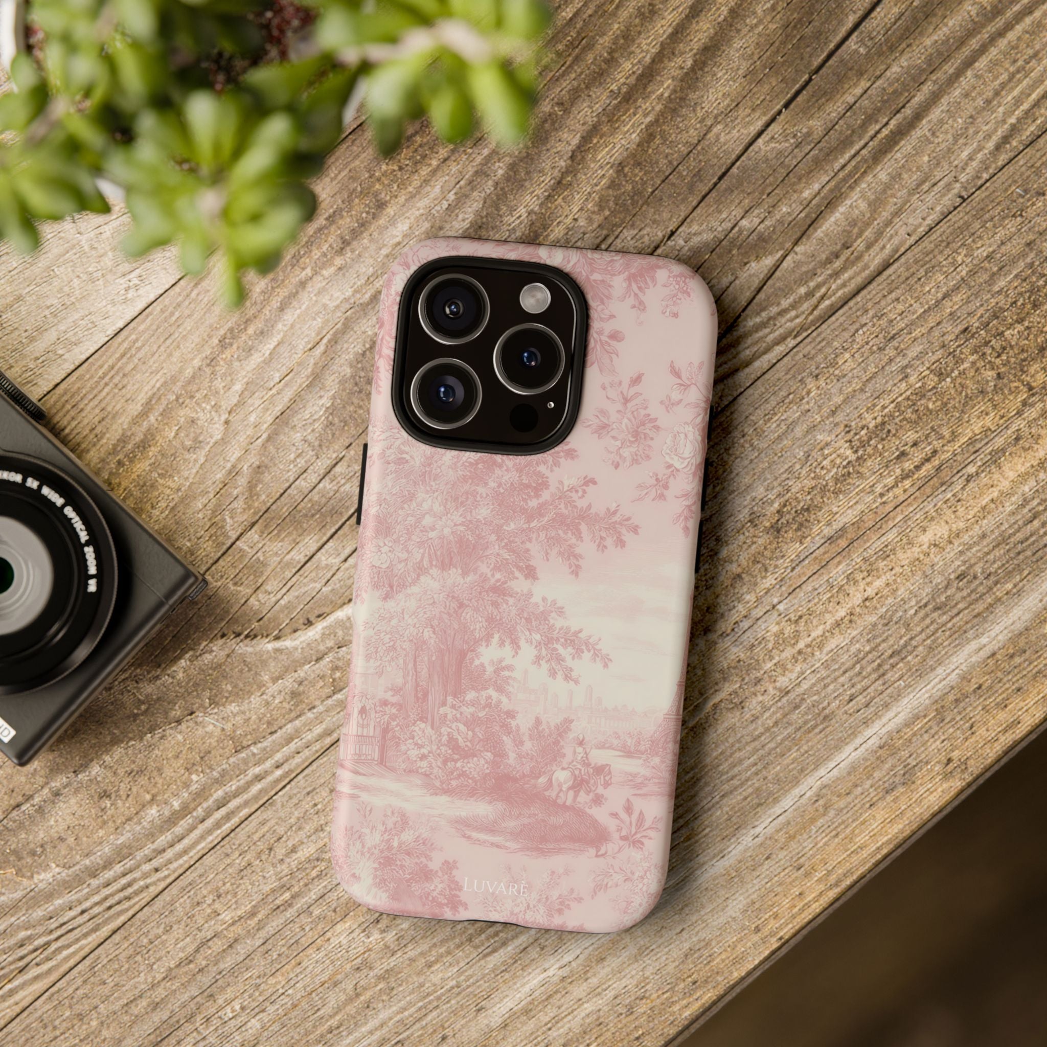 Pink Vintage Toile Case