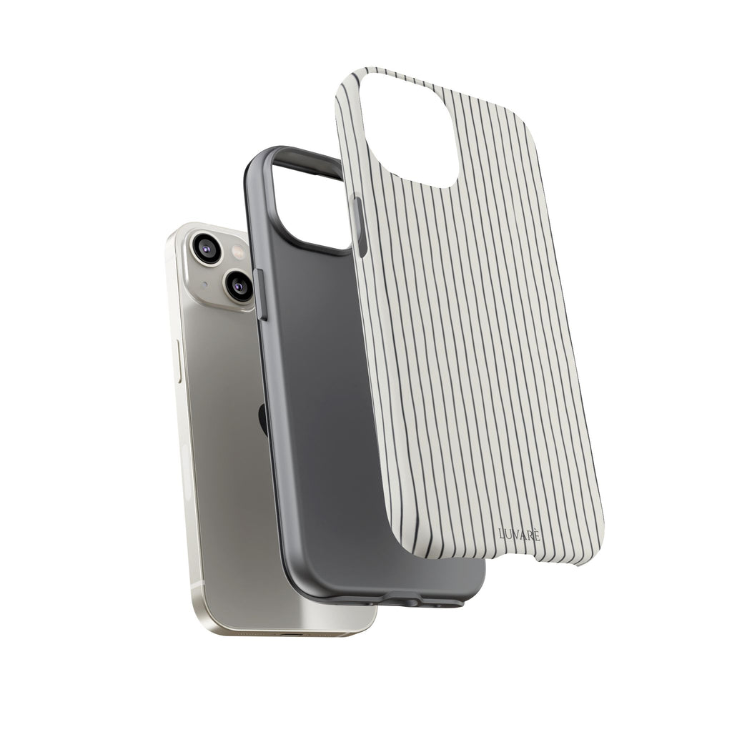Black Pinstripe Case