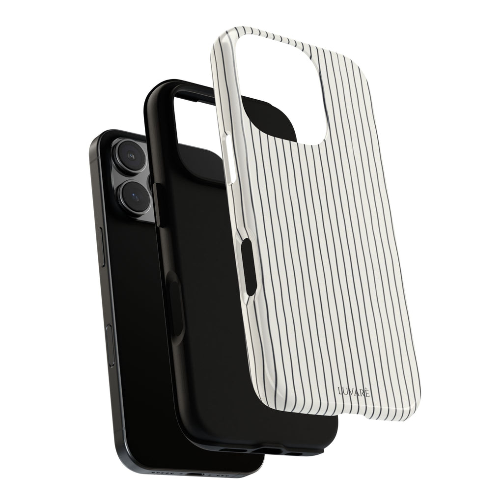 Black Pinstripe Case