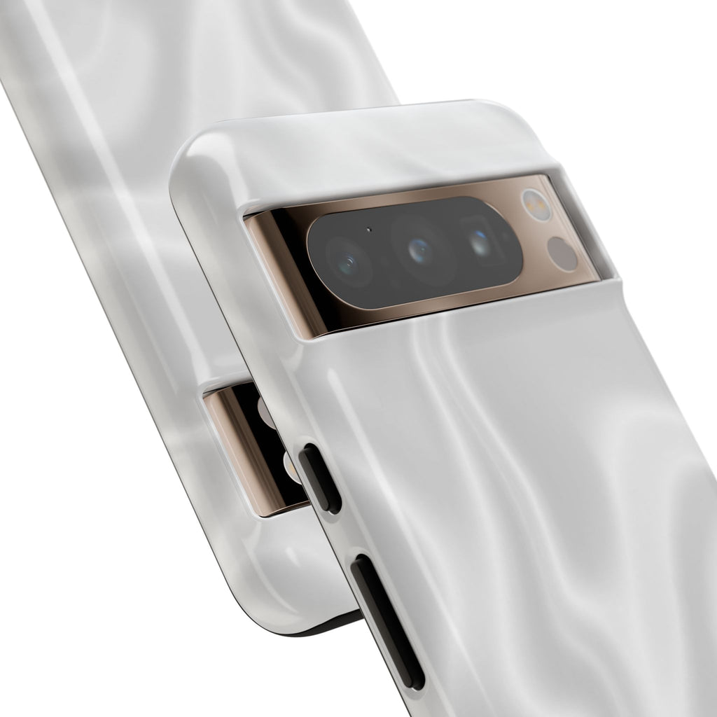 Pearl Marble Tough Phone Case — Durable Slim Impact Protection