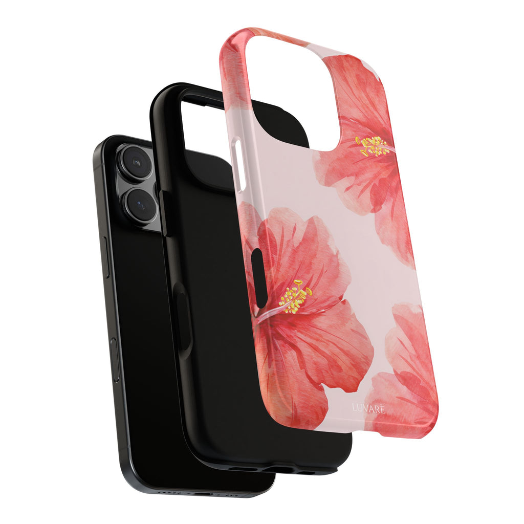 Watercolour Island Floral Hibiscus Case