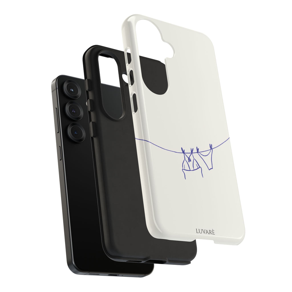 Blue Line Bikini Case