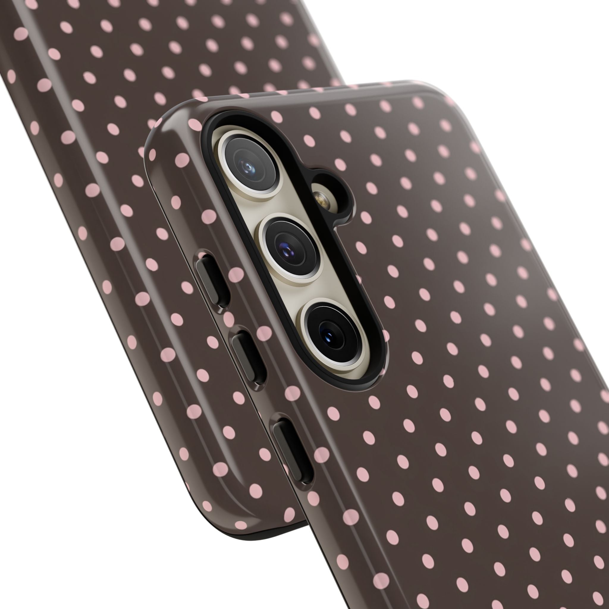 Brown Polka Dot Phone Case