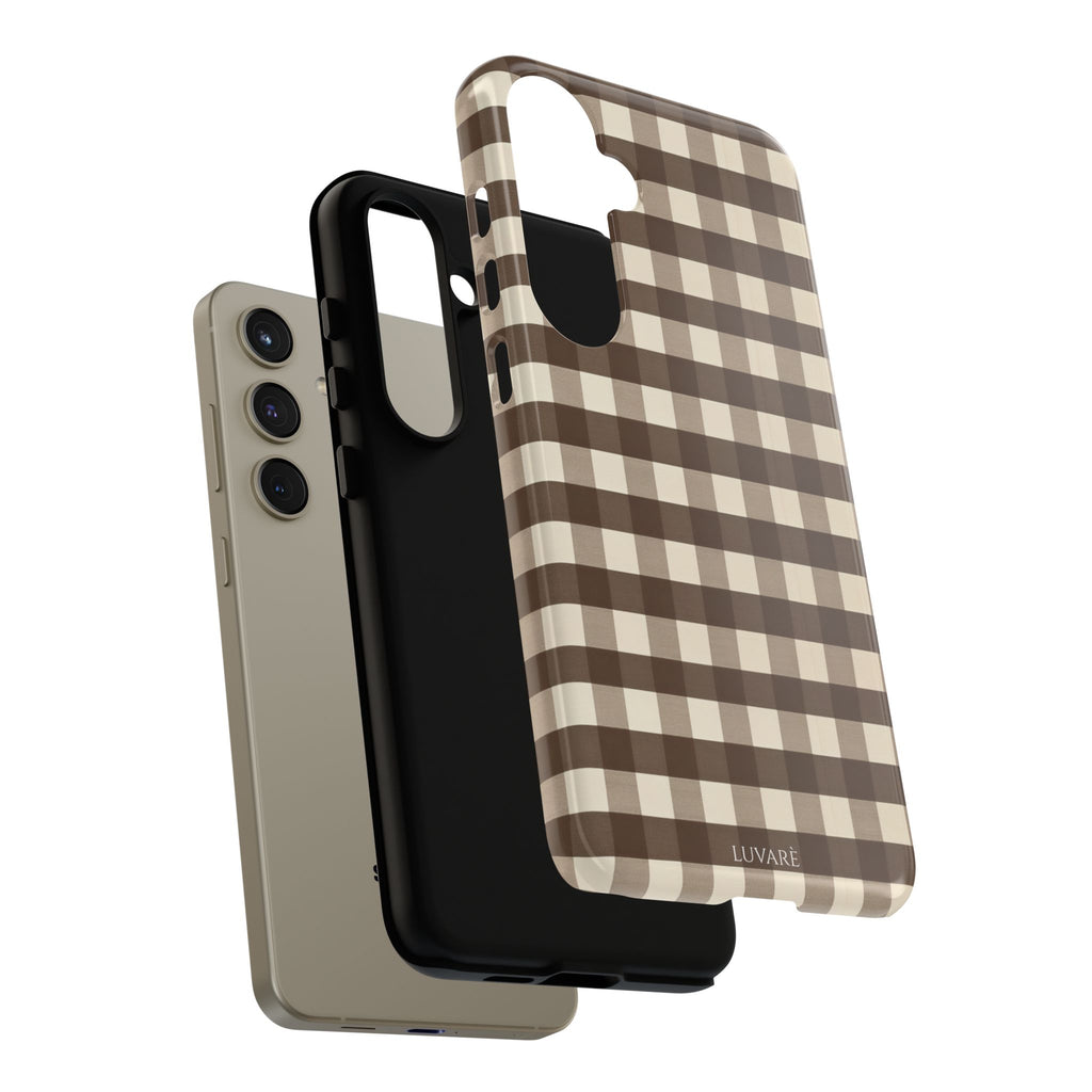Brown Buffalo Plaid Case