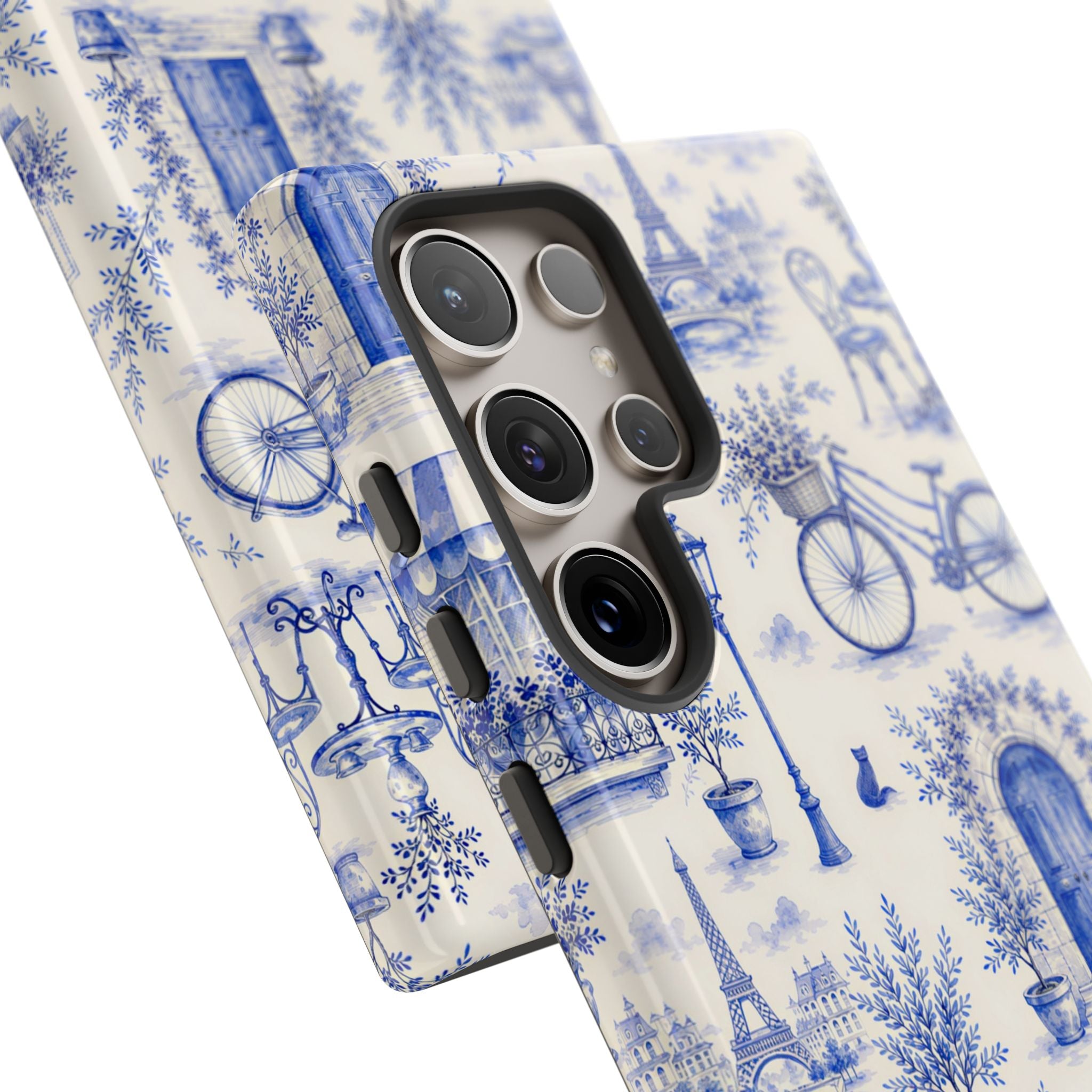 Paris Blue Toile Case