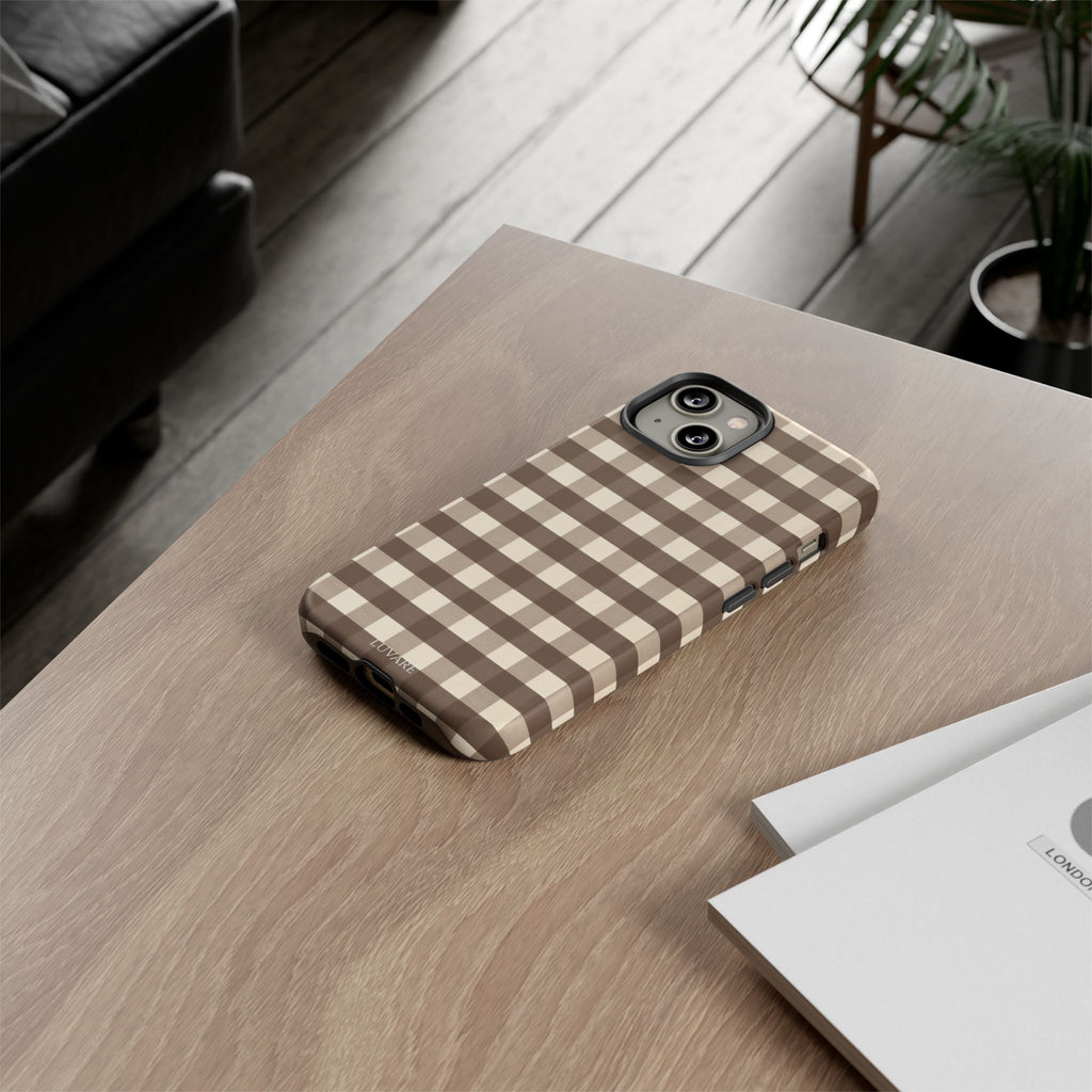 Brown Buffalo Plaid Case