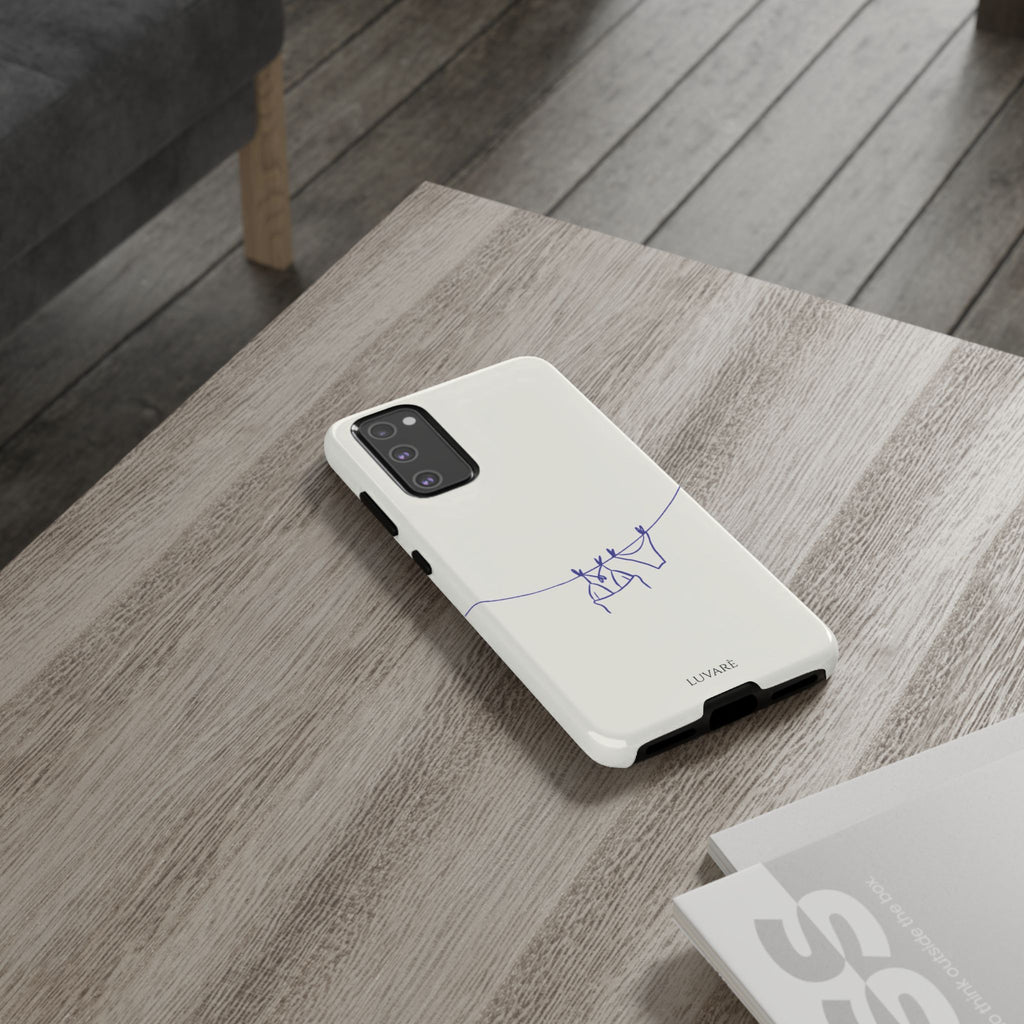 Blue Line Bikini Case