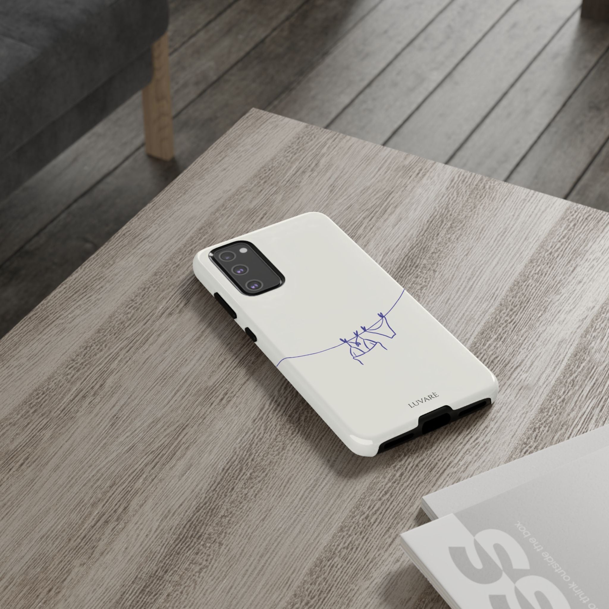Blue Line Bikini Case