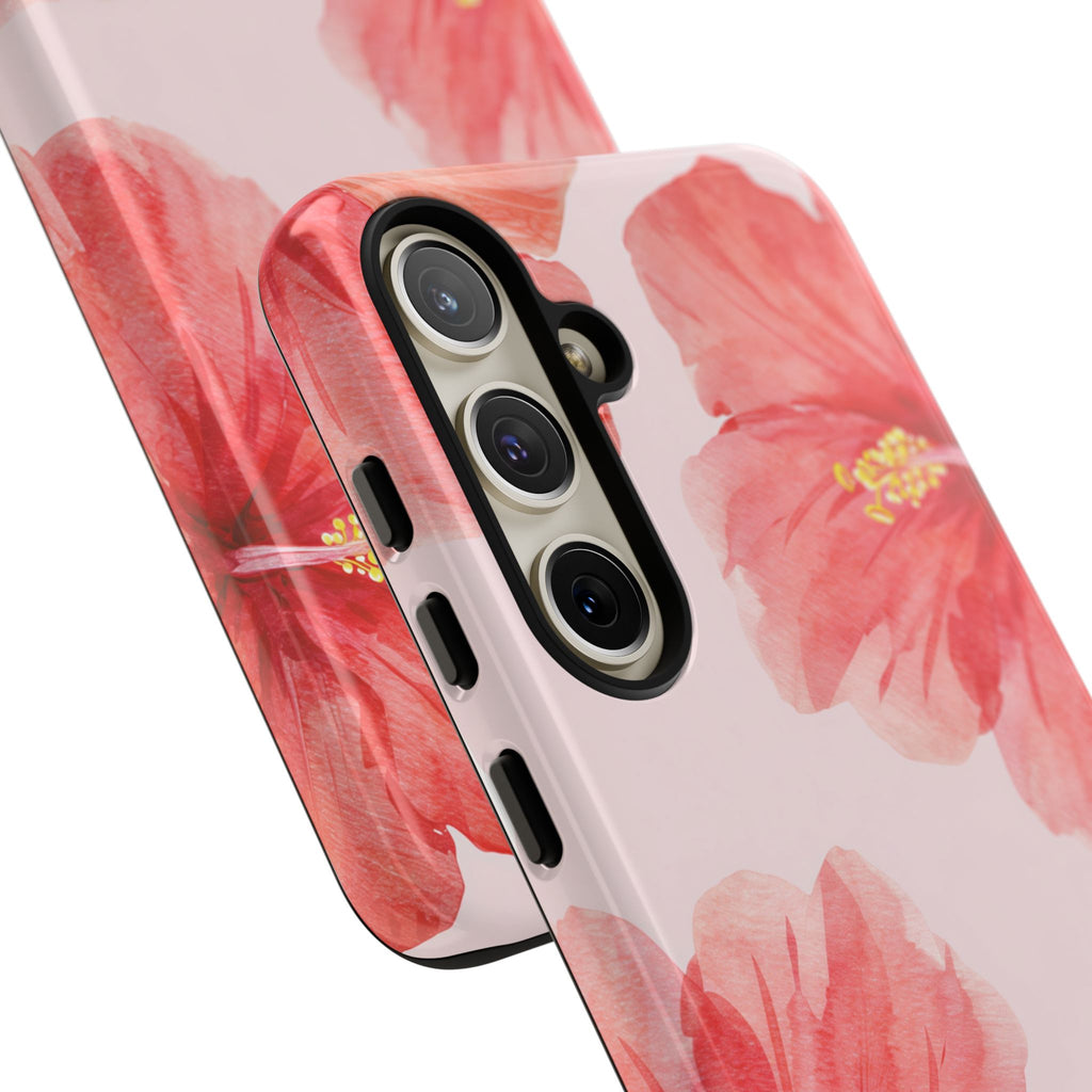 Watercolour Island Floral Hibiscus Case