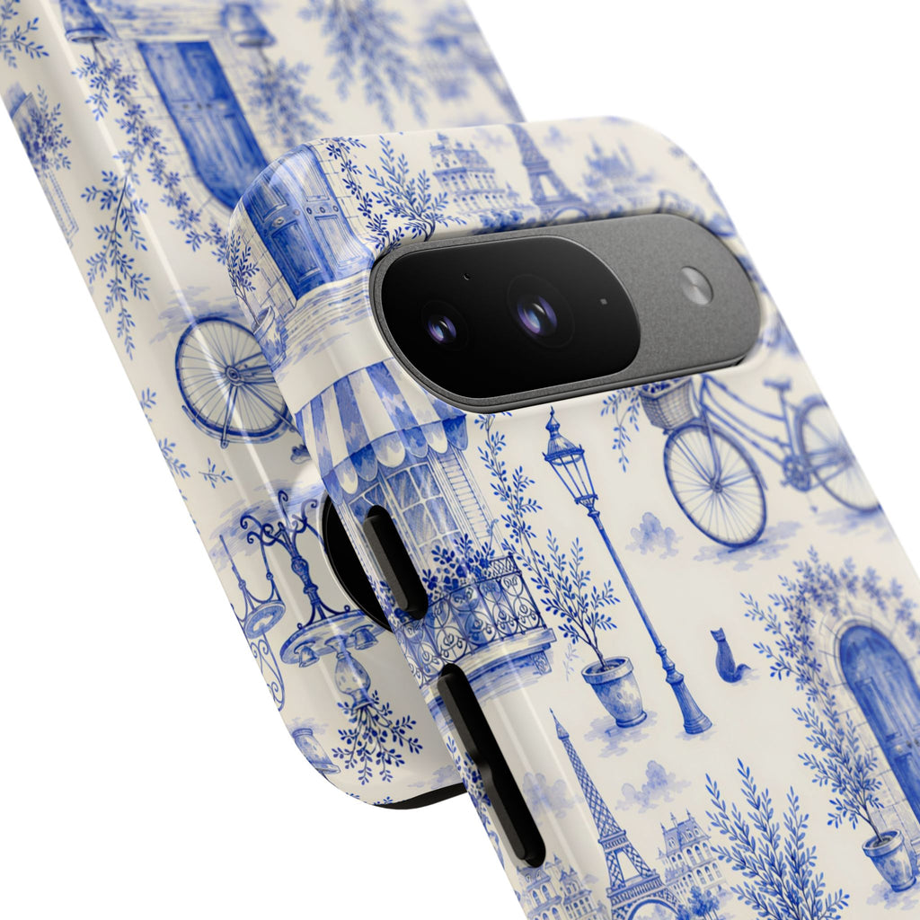 Paris Blue Toile Case