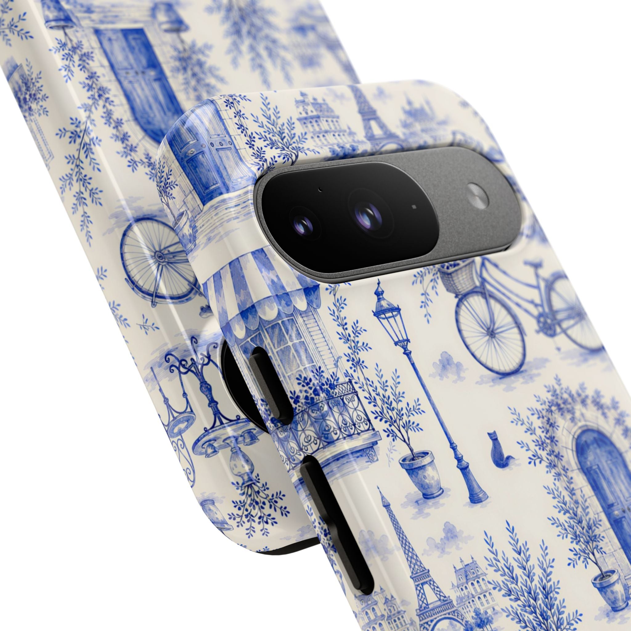 Paris Blue Toile Case