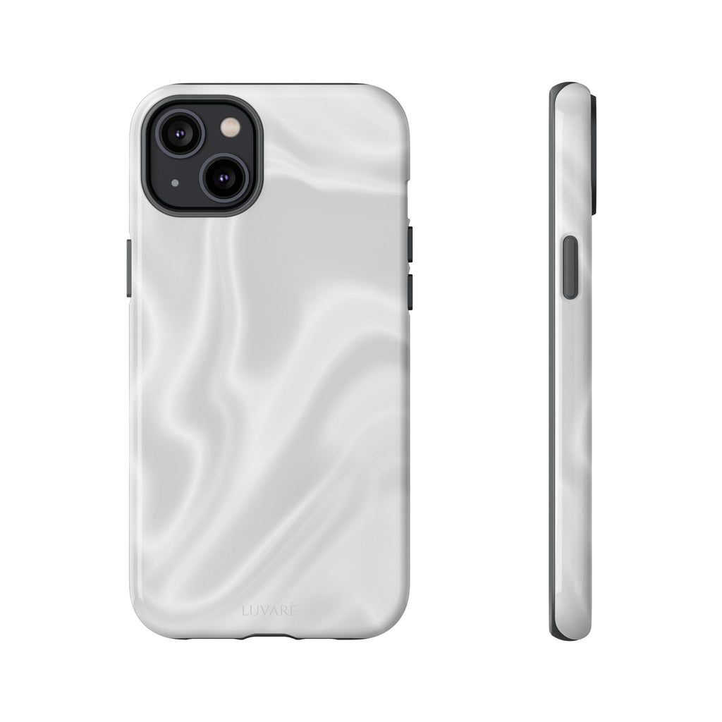 Pearl Marble Tough Phone Case — Durable Slim Impact Protection