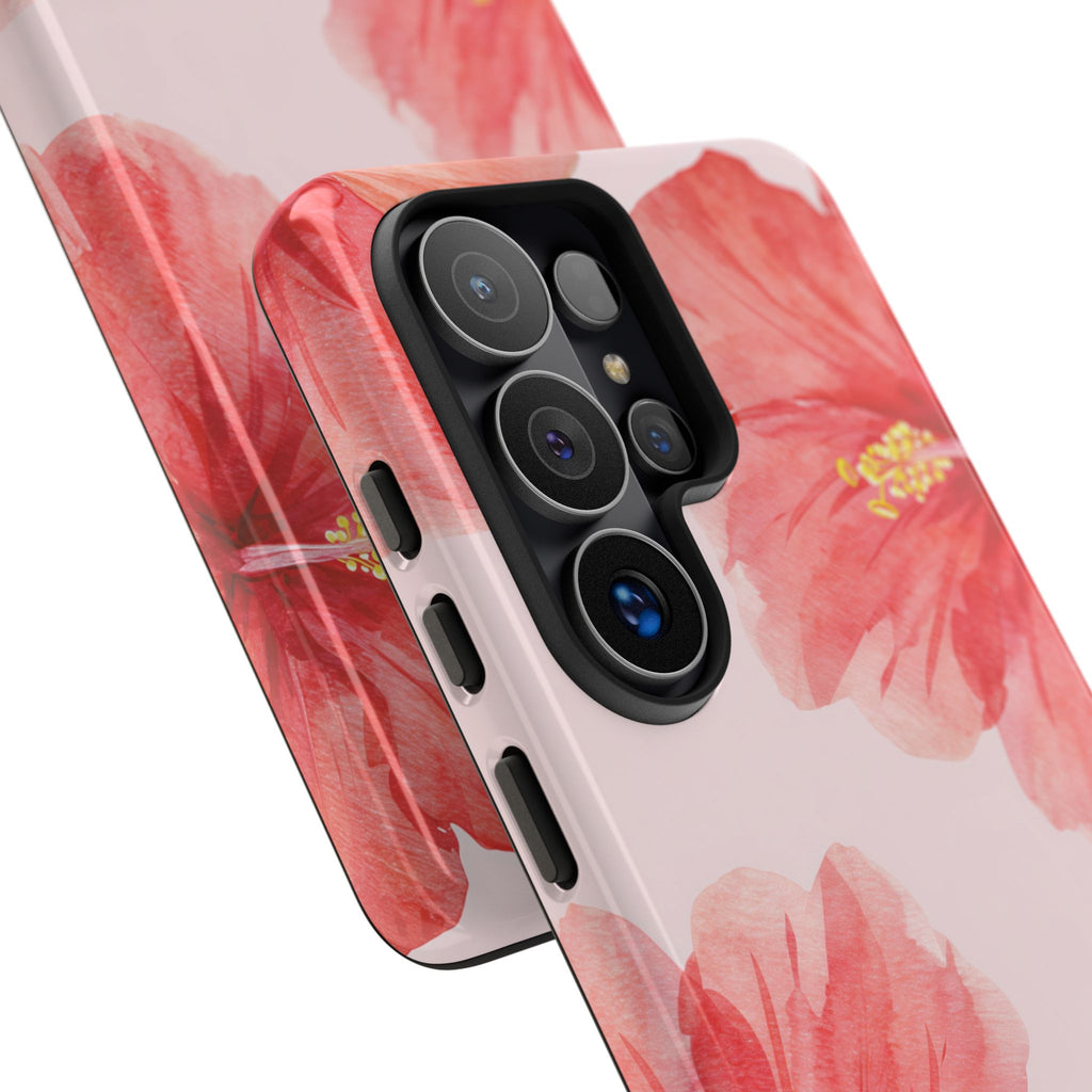 Watercolour Island Floral Hibiscus Case