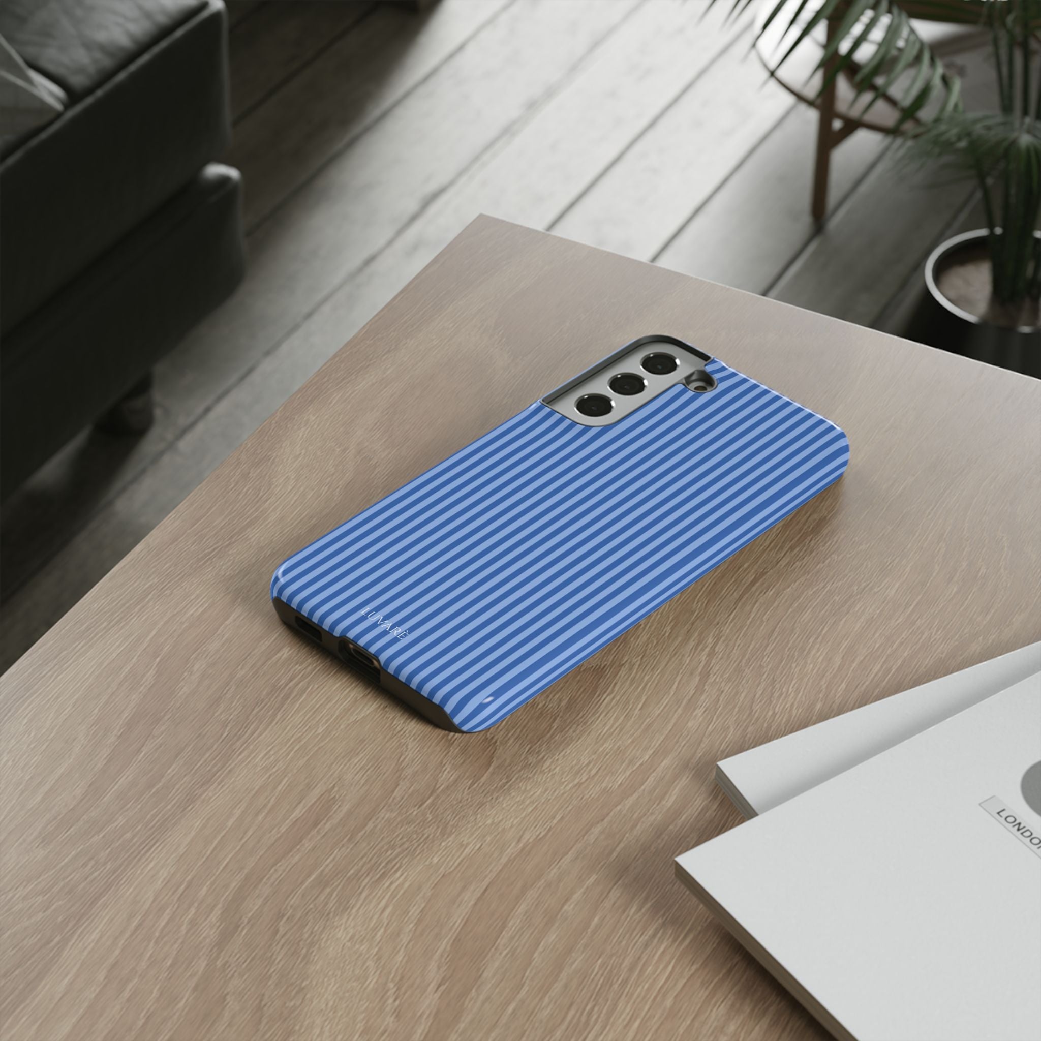 Blue Striped Case