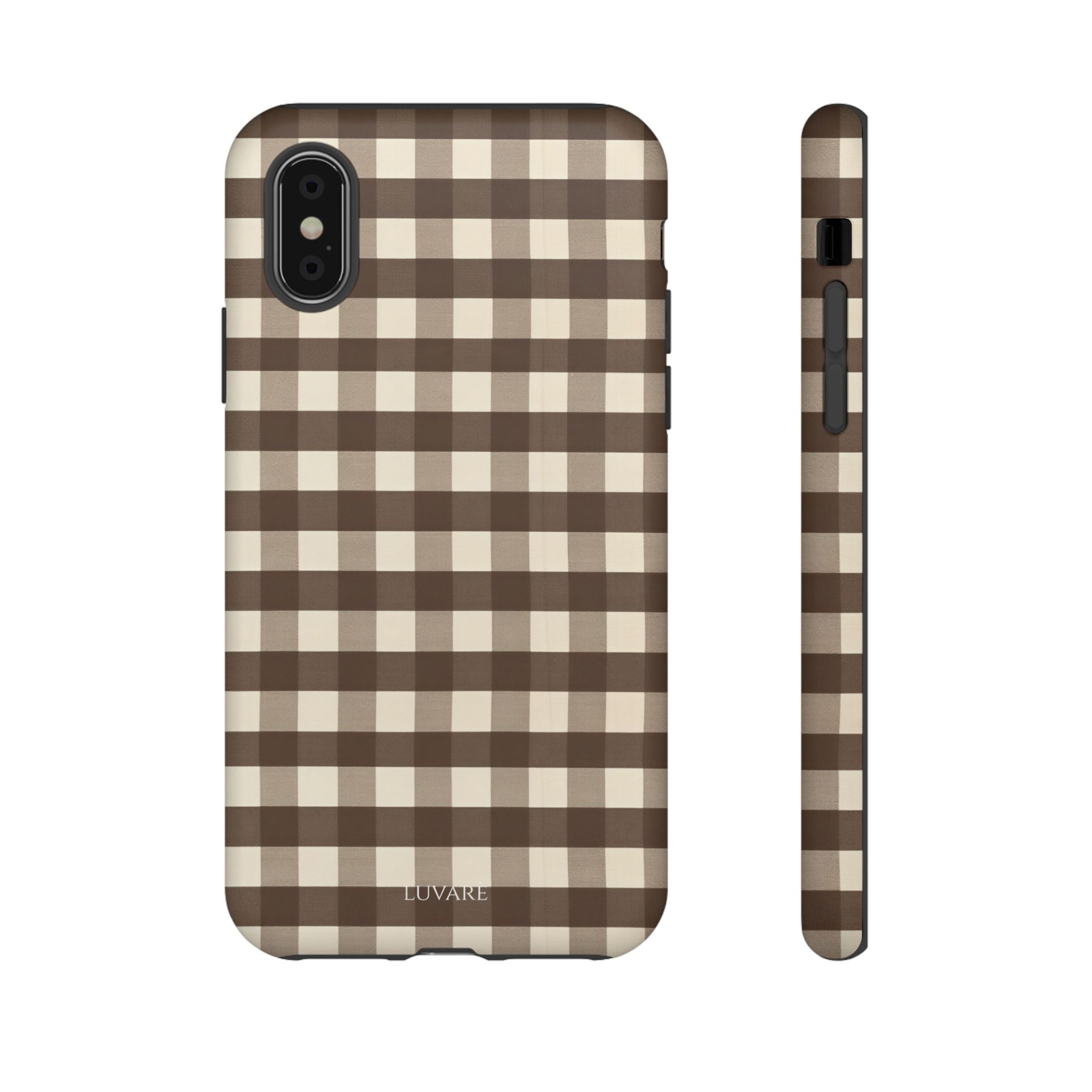 Brown Buffalo Plaid Case