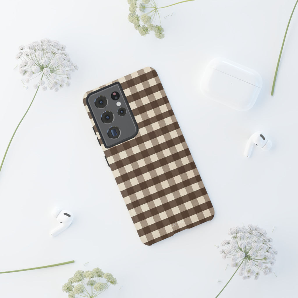 Brown Buffalo Plaid Case