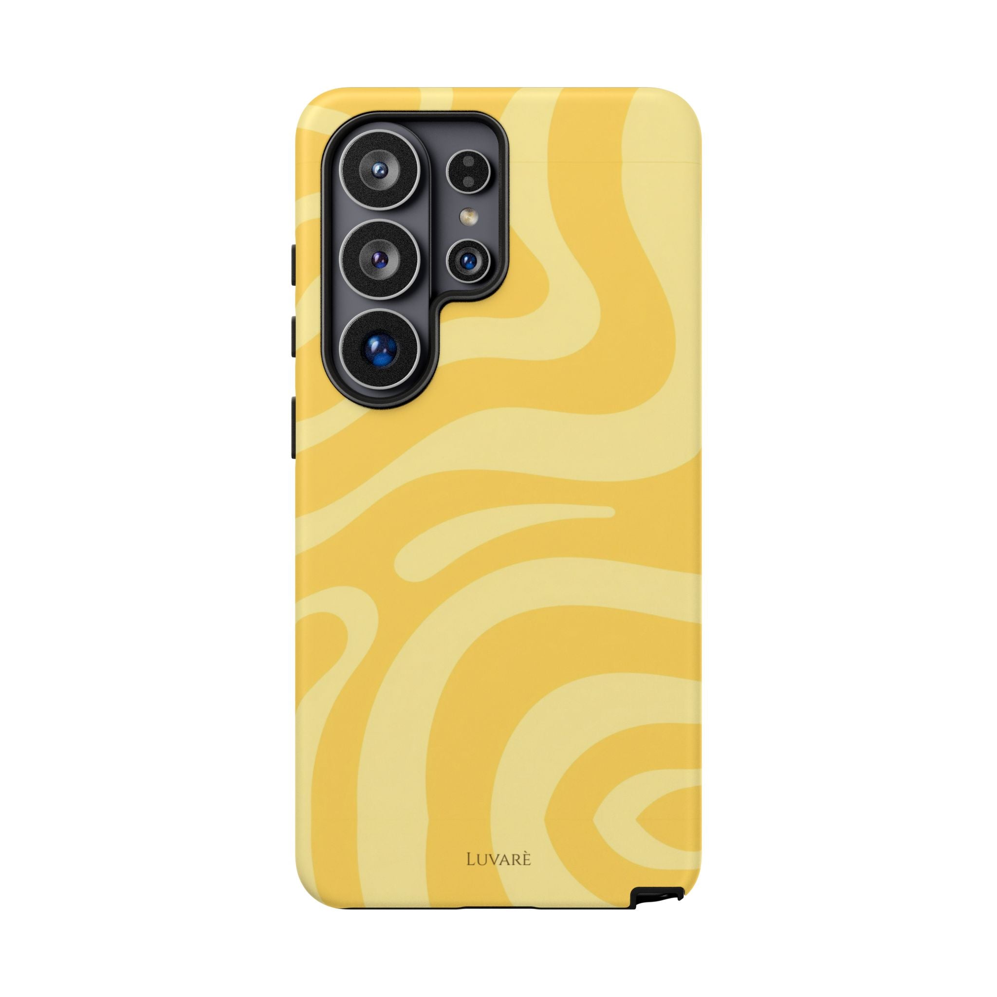 Yellow Retro Swirl Case