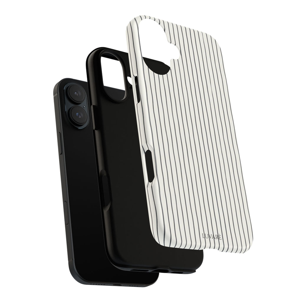 Black Pinstripe Case